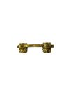 Plastikowe uchwyty na trumny o niestandardowej długości z afrykańskim stylem w kolorze jasnego złota